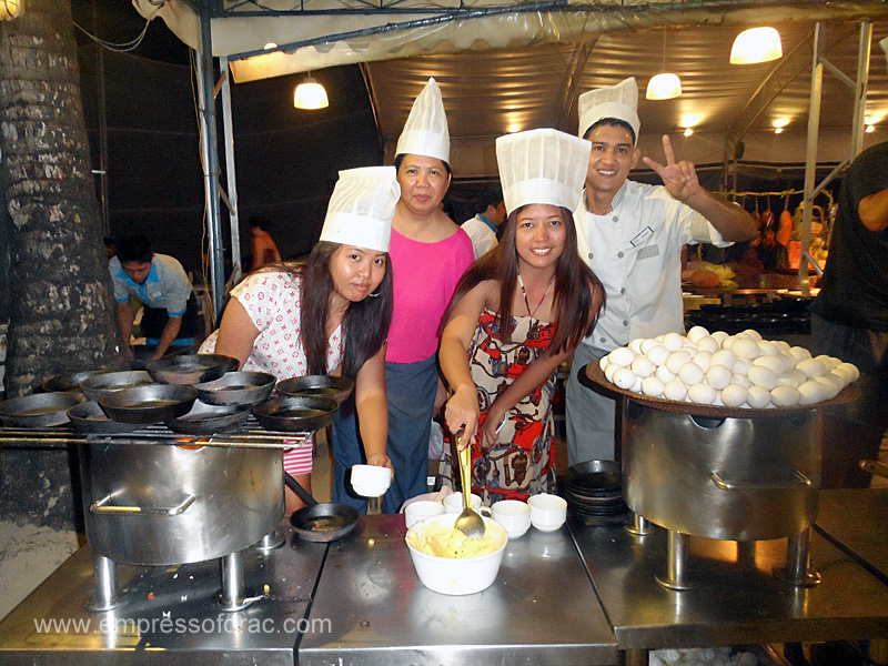 With the Dancing Chefs - Boracay Island 2013
