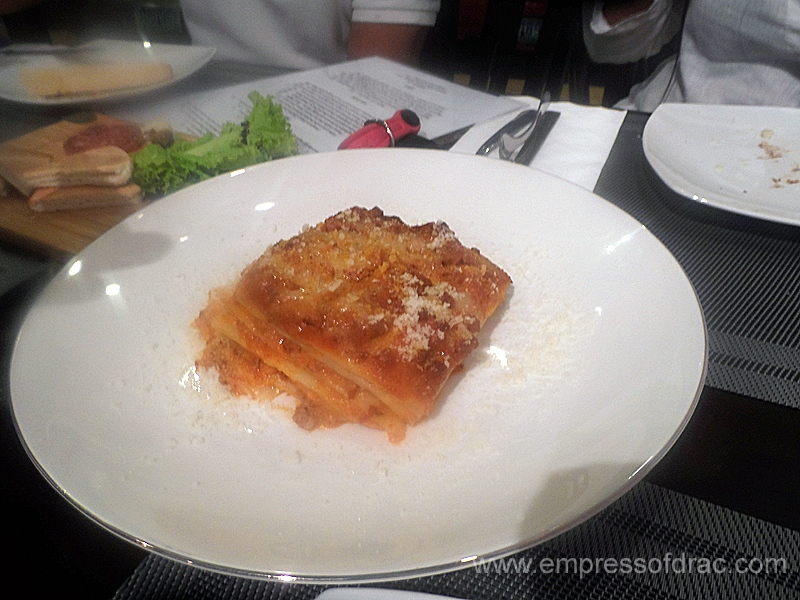 La Busa Italian Restaurant Cebu - Lasagna Classic Italian Recipe