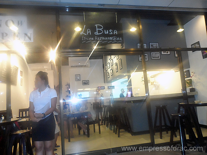 La Busa Italian Restaurant Lahug near JYMall
