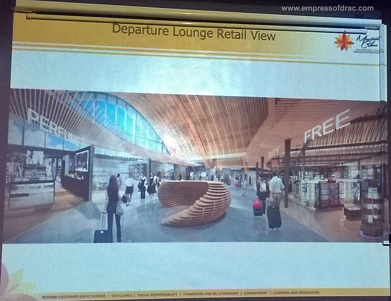 Mactan Cebu International Airport Terminal 2 Departure Lounge Retail View